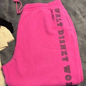 Disney Fuchsia Joggers